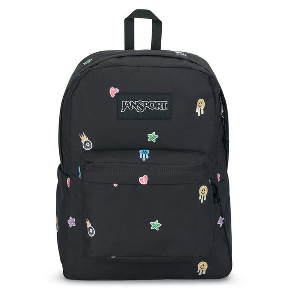 Black jansport orders with roses