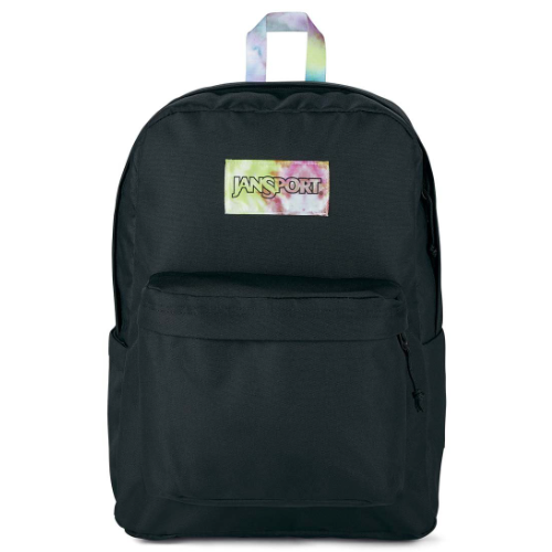 JanSport Unisex SuperBreak Rainbow Tie-Dye One Size