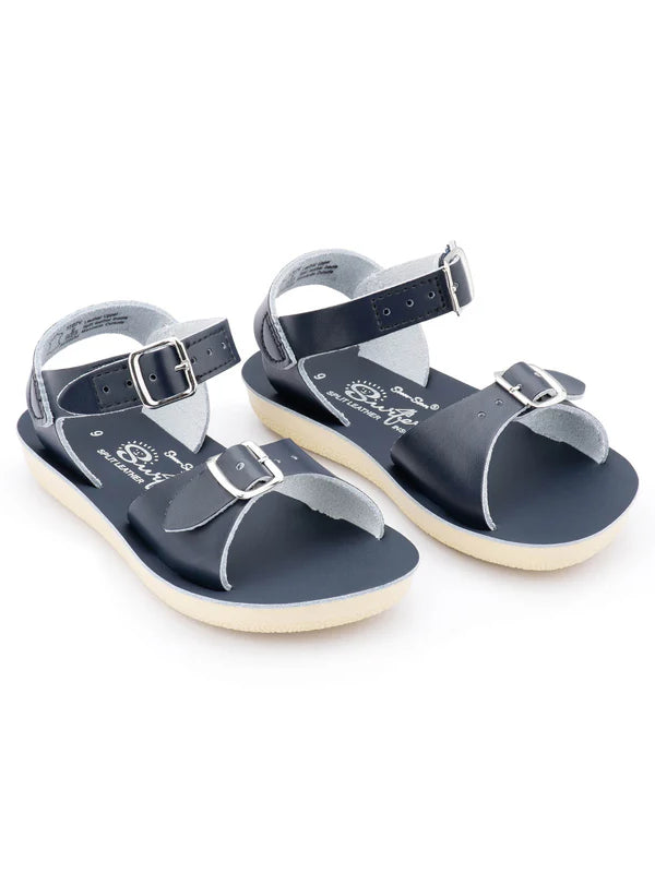 Salt Water Sun-San Hook & Loop Surfer - Navy
