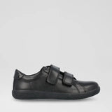 Bobux KP Bound Black Leather Flat Shoes