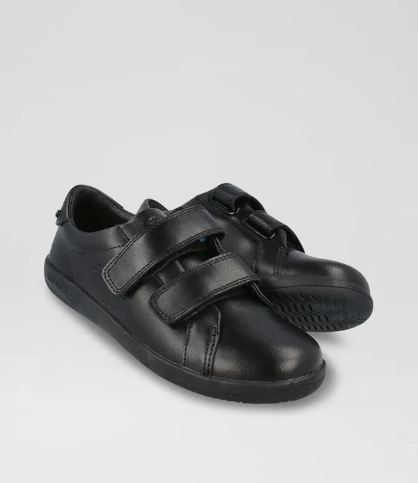 Bobux KP Bound Black Leather Flat Shoes