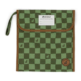 CRYWOLF BOOK BAG Green Check