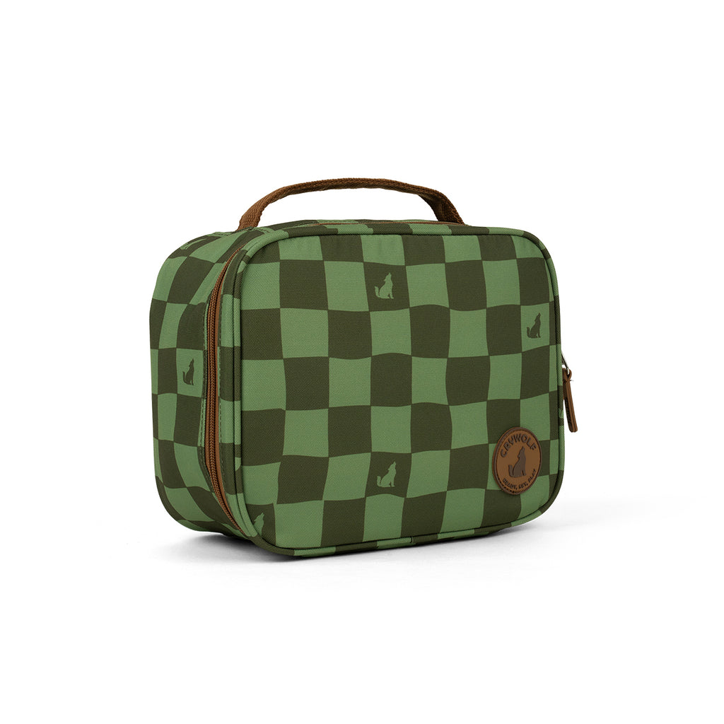 CRYWOLF EVERYDAY LUNCH BAG Green Check