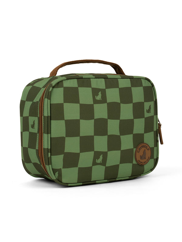 CRYWOLF EVERYDAY LUNCH BAG Green Check