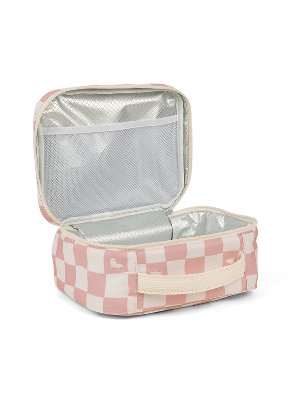 CRYWOLF EVERYDAY LUNCH BAG Pink Check