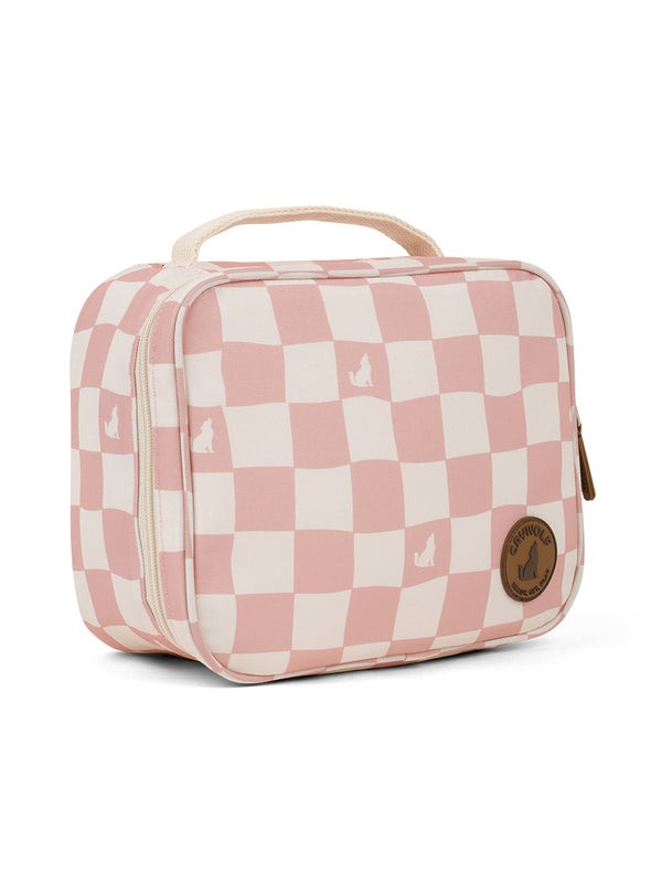 CRYWOLF EVERYDAY LUNCH BAG Pink Check