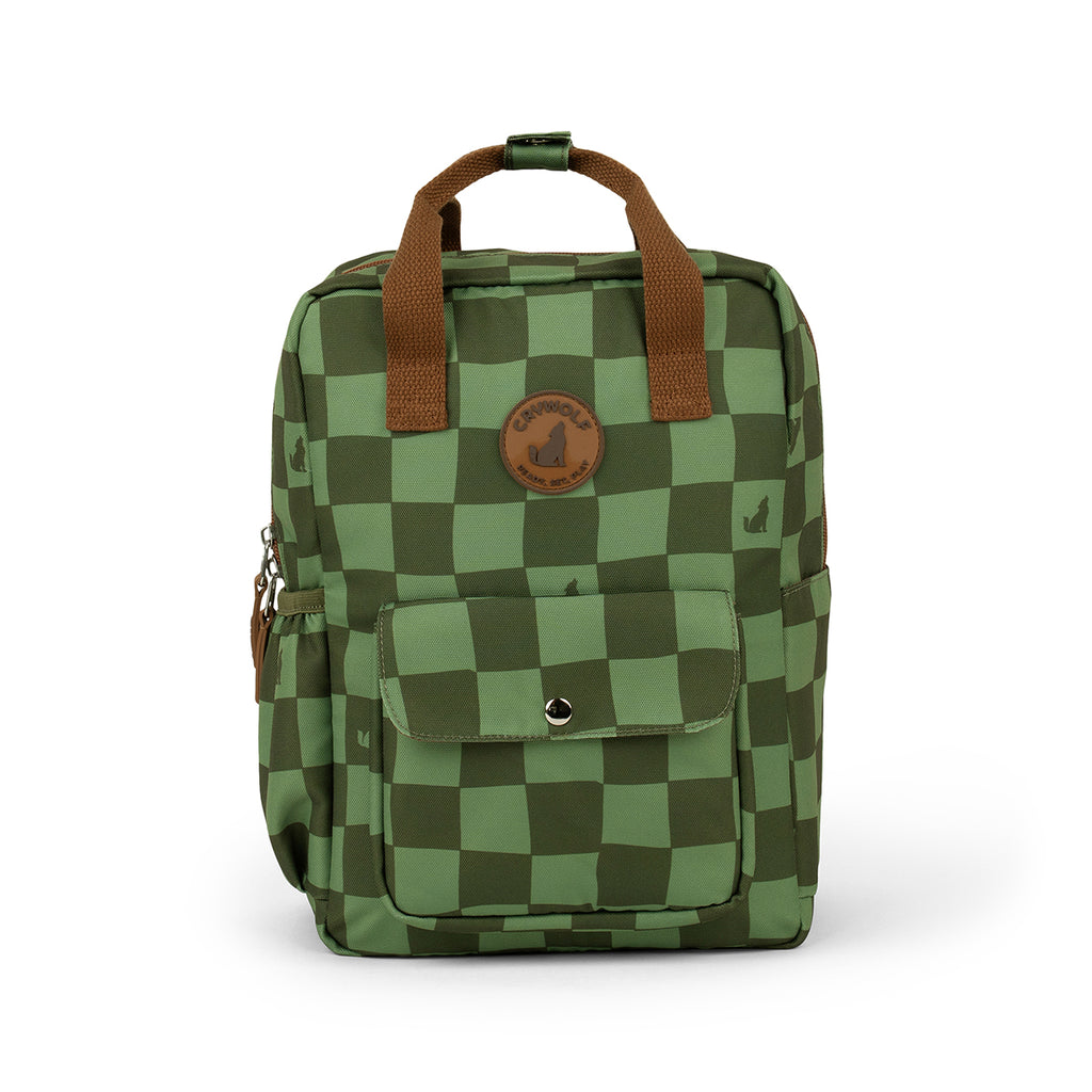 CRYWOLF MINI BACKPACK Green Check
