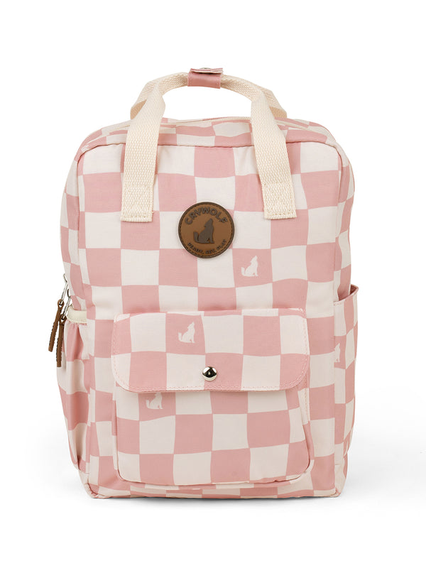 CRYWOLF MINI BACKPACK Pink Check