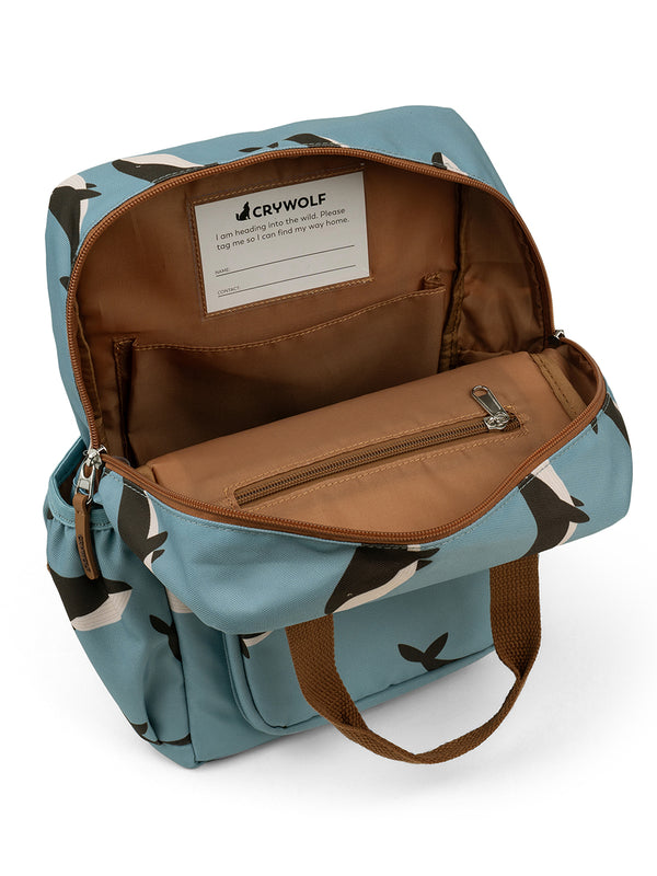 CRYWOLF MINI BACKPACK Whale Trail