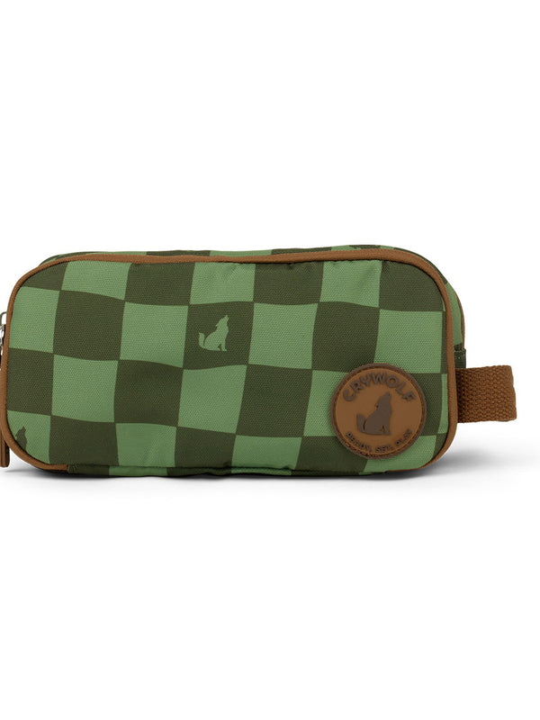 CRYWOLF FABLE PENCIL CASE Green Check