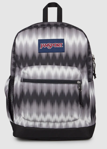 JanSport Cross Town Plus Digi Tie Dye Black