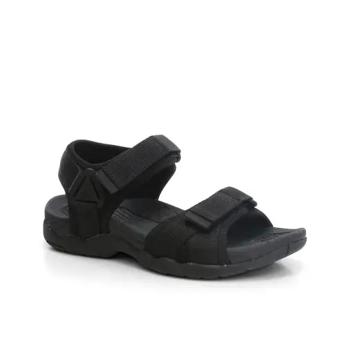 Clarks Theo Black School Sandal