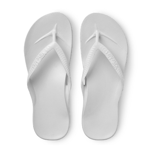 Archies Jandals White