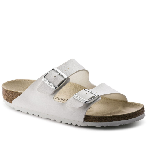 Birkenstock Arizona Birko-Flor White