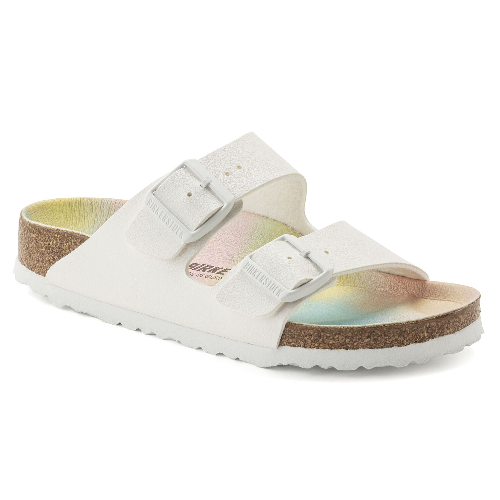Birkenstock Arizona Earthy Vegan White