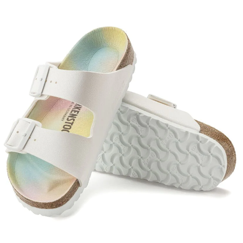 Birkenstock Arizona Earthy Vegan White