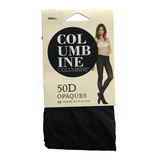 Columbine Soft Opaques 50 Denier Black Stockings