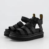 Dr Martens Blaire Leather Strap Sandals - Black Brando