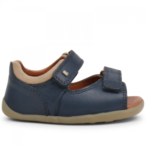Bobux Step Up Driftwood Navy / Brown