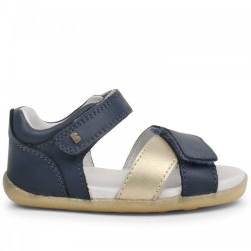 Bobux Step Up Sail Navy / Misty Gold