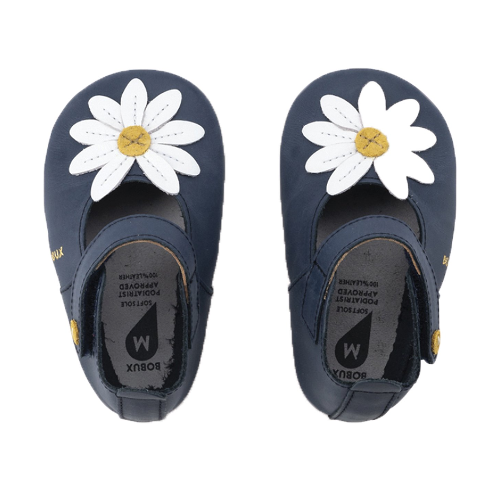 Bobux Soft Sole Daisy Jane Navy