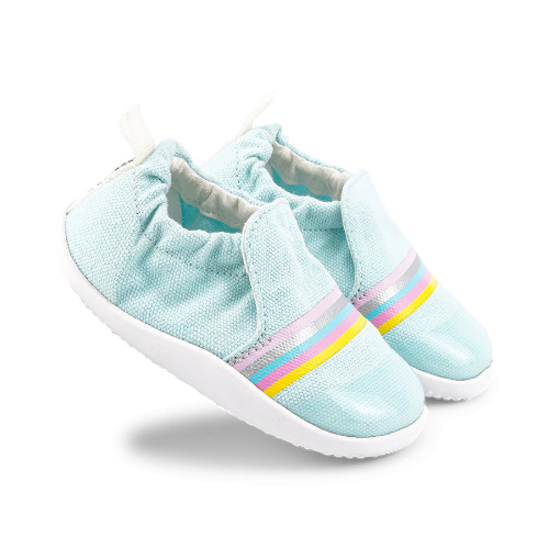 Bobux Xplorer Scamp Aqua Silver Rainbow