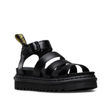 Dr Martens Blaire Leather Strap Sandals - Black Brando
