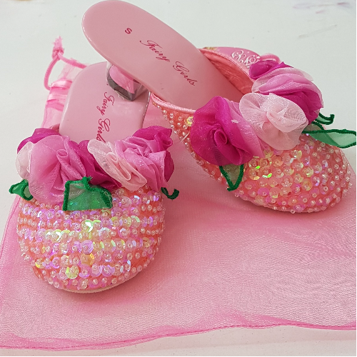 Fairy Girls Enchanted Heels - Light Pink Med