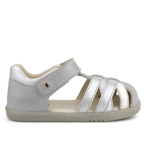 Bobux I-Walk Cross Jump Silver Pearl / Silver
