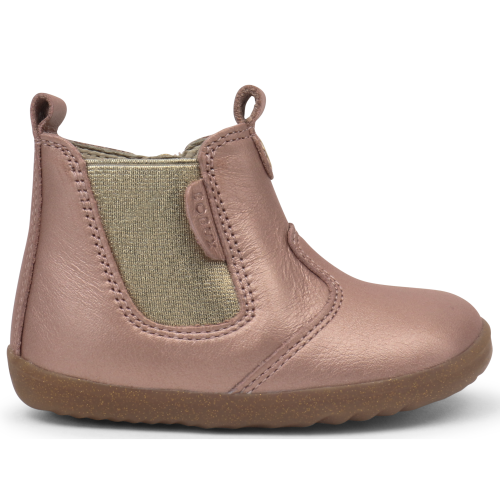 Bobux Step Up Jodphur Boot Rose Gold