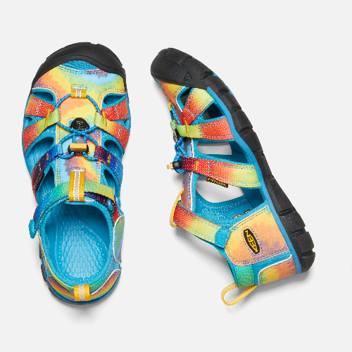Keen Seacamp II CNX Vivid Blue/Original Tie Dye