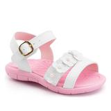 Klin Casual Tic Tac Sandal White / Pink