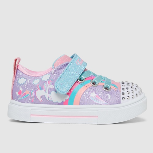 Skechers Twinkle Sparks Unicorn Charmed Lavender Multi Janbells