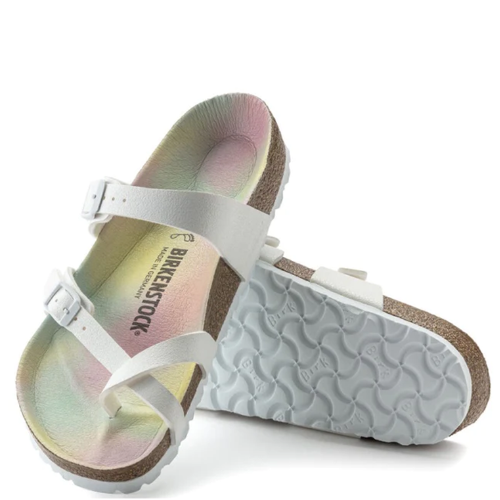 Birkenstock Mayari Birkibuc Vegan White
