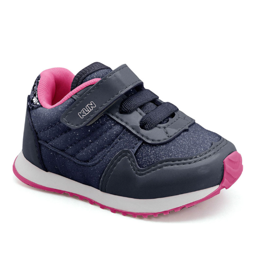 Klin Mini Walk Tennis Sneaker Navy / Pink
