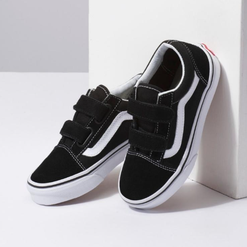 Vans Old Skool V Black / True White