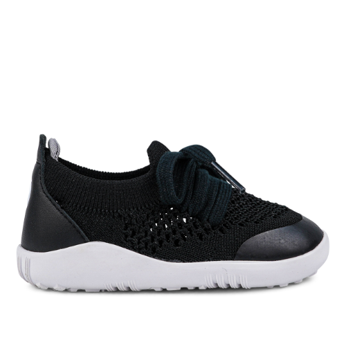 Bobux Step Up Play Knit Black / Charcoal