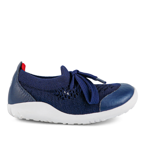Bobux Step Up Play Knit Navy / Red