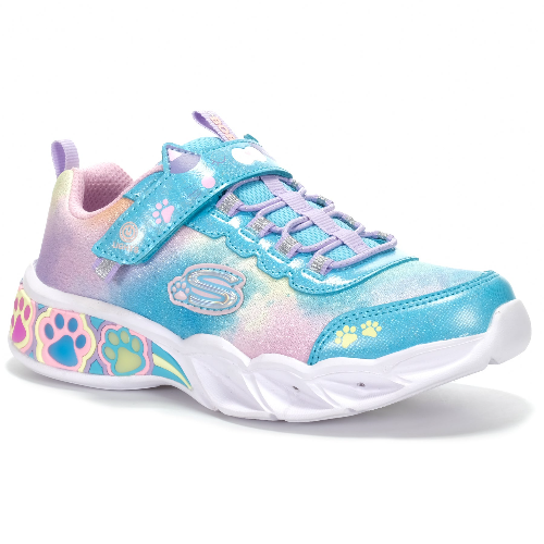 Skechers Twinkle Toes: Shuffles - Twirly Toes in Multi Black