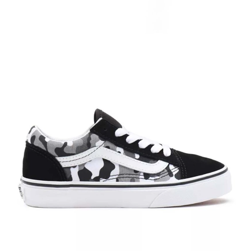 Vans Old Skool Primary Camo Blk Wht Janbells