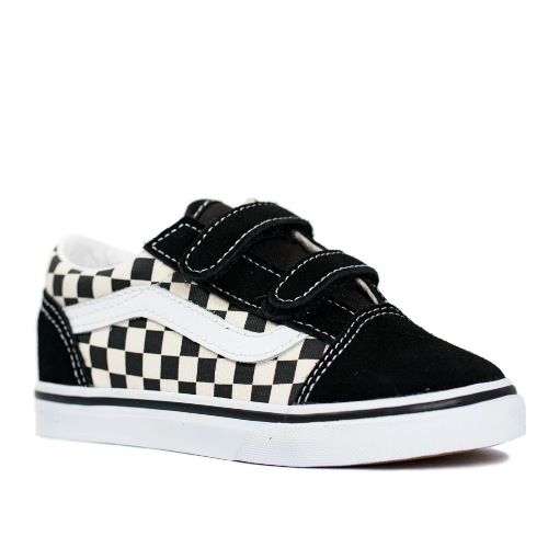 Vans Old Skool Primary Check - Black/White