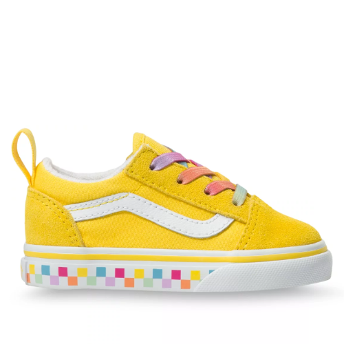 Vans Old Skool Elastic Rainbow Lace