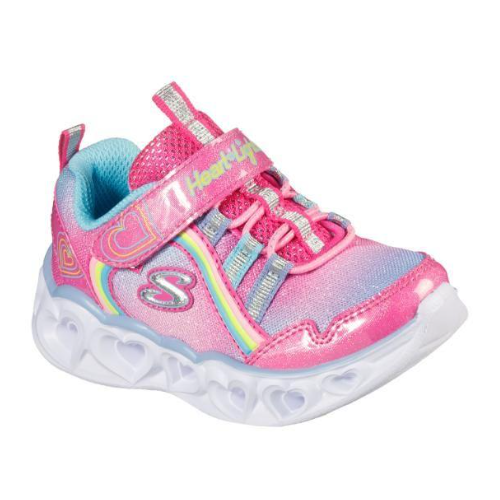 Skechers S Lights: Heart Lights - Rainbow Lux