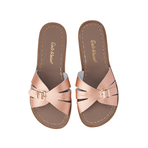 Salt Water Classic Slide Rose Gold