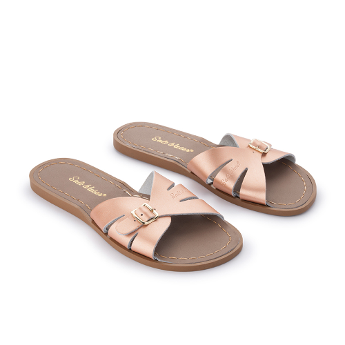 Salt Water Classic Slide Rose Gold