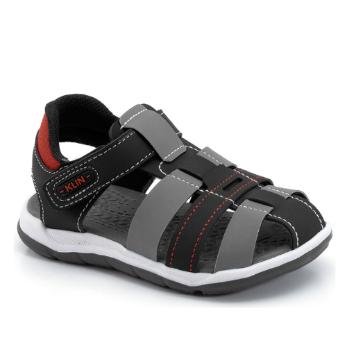 Klin Line Play Sandal Black / Graphite