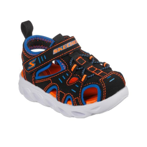 Blue and orange skechers hot sale