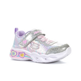 Skechers Sweetheart Lights - Lets Shine Silver/Multi