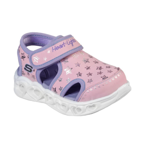 Skechers Heart Lights Sandals: Star Sweet - Pink/Lavender