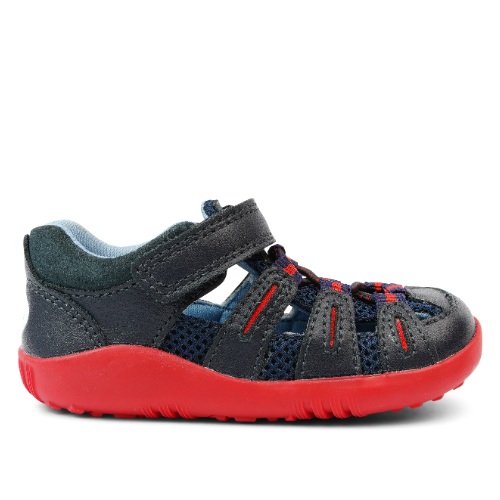 Bobux Step Up Summit Navy / Red